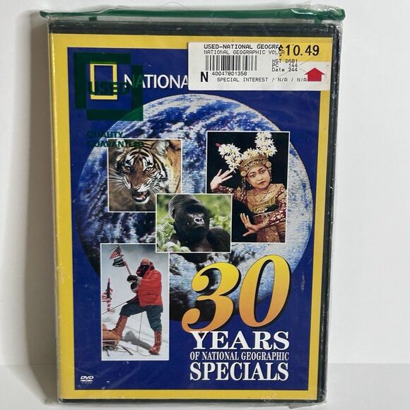 30 Years of National Geographic Specials (DVD) Used. - Picture 1 of 2
